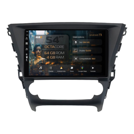 Navigații Toyota Avensis 2015-2018 - Navigatie Android Toyota Avensis QLED | Hub64.ro