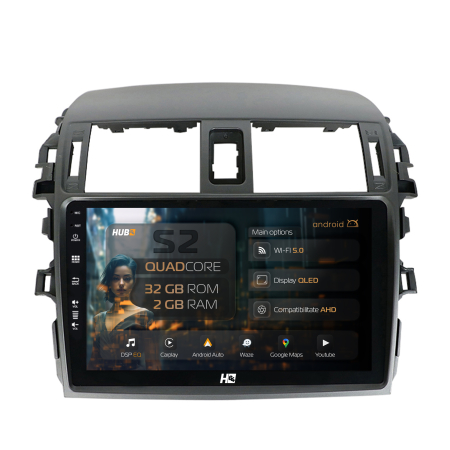 Corolla 2007-2012 - Navigatie Carplay Android 13 Suzuki Swift 2GB | Hub64.ro