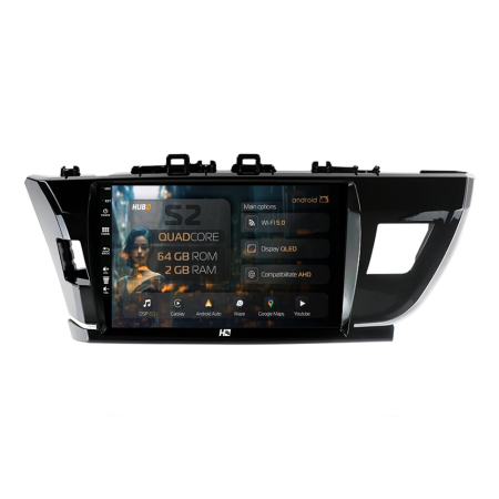 Navigații Toyota Corolla 2013-2018 - Navigatie Carplay Toyota Corolla 2012-2016 2GB | Hub64.ro