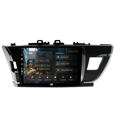 Corolla 2013-2018 - Navigatie QLED Toyota Corolla 2012-2016 4GB | Hub64.ro