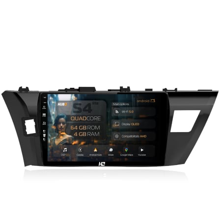 Corolla 2013-2018 - Navigatie QLED Toyota Corolla 2012-2016 4GB | Hub64.ro