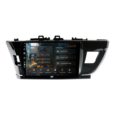 Navigații Toyota Corolla 2013-2018 - Navigatie QLED Toyota Corolla 2012-2016 4GB | Hub64.ro