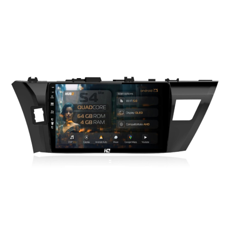 Navigații Toyota Corolla 2013-2018 - Navigatie QLED Toyota Corolla 2012-2016 4GB | Hub64.ro