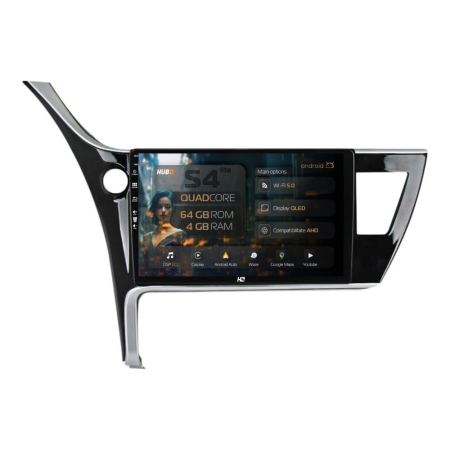 Navigații Toyota Auris 2015-2018 - Navigatie Android Toyota Corolla / Auris (2017-2020) QLED | Hub64.ro