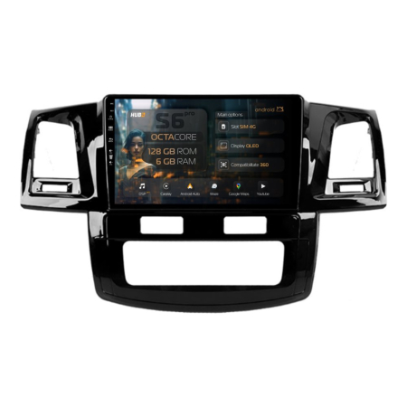 Navigații Toyota Hilux 2005-2015 - Navigatie 4G 6GB Toyota Hilux Android 6GB | Hub64.ro