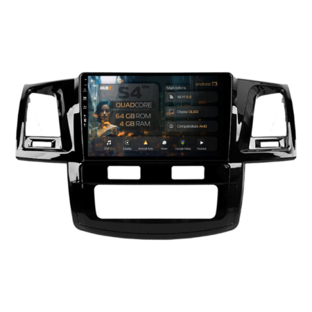 Navigații Toyota Hilux 2005-2015 - Navigatie QLED Toyota Hilux Android 4GB | Hub64.ro