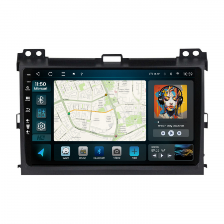 Navigatie Android 13 Toyota Prado QLED | Hub64.ro [1]