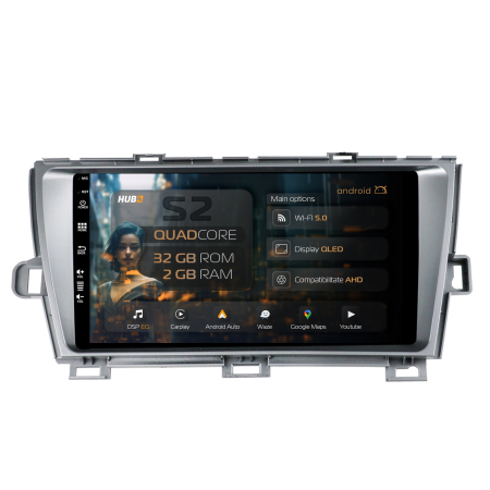 Prius 2005-2012 - Carplay Android 13 Hyundai Tucson 2GB | Hub64.ro