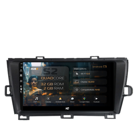 Prius 2005-2012 - Carplay Android Toyota Prius 2GB | Hub64.ro