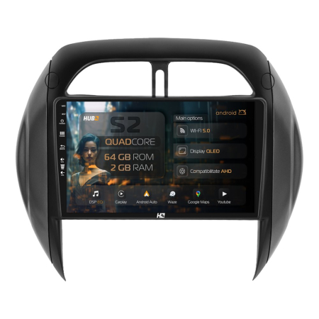 Navigații Toyota RAV4 2000-2005 - Carplay Android Toyota RAV4 2GB | Hub64.ro