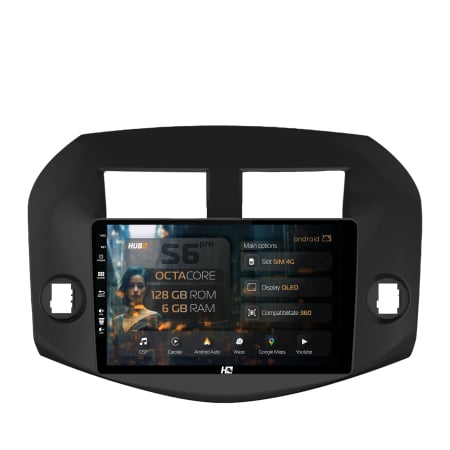 RAV4 2006-2012 - Navigatie Android Toyota RAV4 6+128GB | Hub64.ro