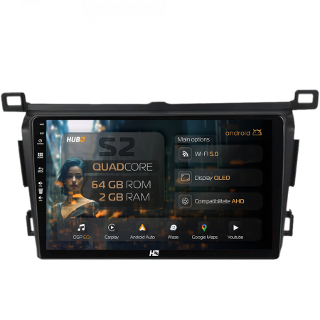 Toyota - Carplay Android Toyota RAV4 2013 2GB | Hub64.ro