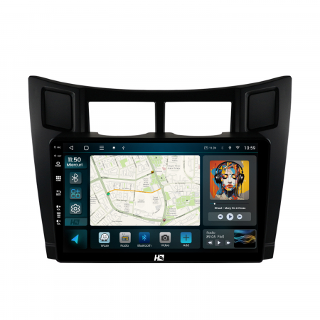 Navigatie Android Toyota Yaris 6+128GB | Hub64.ro [1]