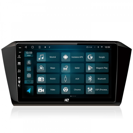 Navigatie Android 13 Passat B8 QLED | Hub64.ro [2]