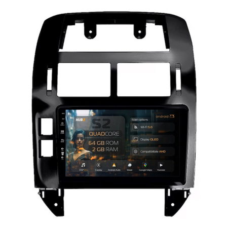 Navigații Volkswagen Polo 4 MK4 2001-2009 - Navigatie VW Polo 2001-2009 PRO 2+32GB | Hub64.ro