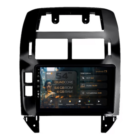 Navigații Volkswagen Polo 4 MK4 2001-2009 - Navigatie Polo 2001-2009 4G 4+64GB | Hub64.ro
