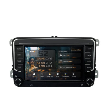 Lupo 1998-2005 - Navigatie Volkswagen, Skoda, Seat, Android | HB-64VW72GB