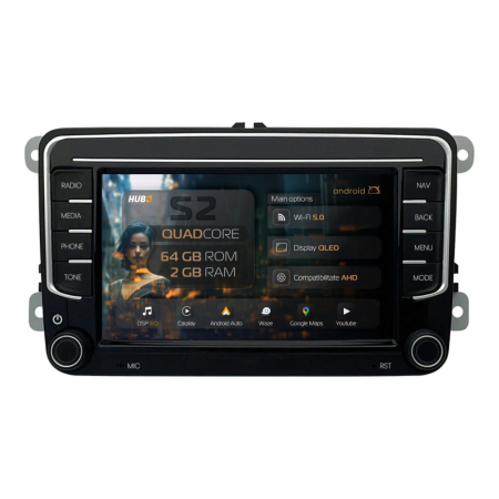 Navigații auto dedicate - Navigatie Volkswagen, Skoda, Seat, Android | HB-64VW72GB