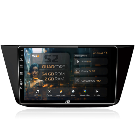 Volkswagen - Navigatie Android VW Tiguan 2016-2020 2GB | Hub64.ro