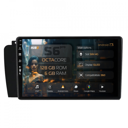 S60 2004-2010 - Navigatie Android Volvo S60 2004-2009  6GB | Hub64.ro