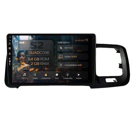 Navigatie Android Volvo S60 2010-2015 2GB | Hub64.ro [0]