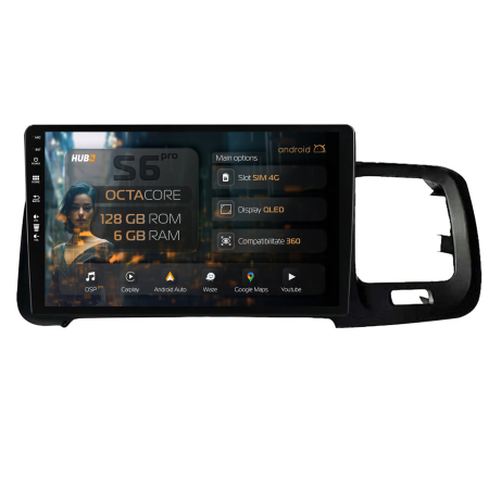 Navigatie Android Volvo S60 2010-2015 6GB | Hub64.ro [0]