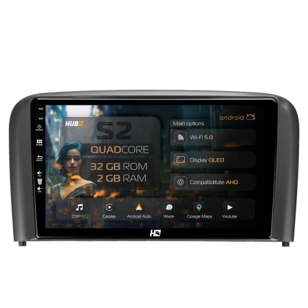 S80 1998-2006 - Carplay Android 13 Movano / Master 2GB | Hub64.ro