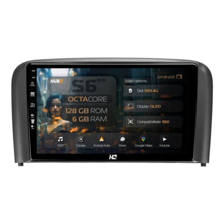 Navigații Volvo S80 1998-2006 - Navigatie Android Volvo S80 (1998-2006) 6GB | Hub64.ro