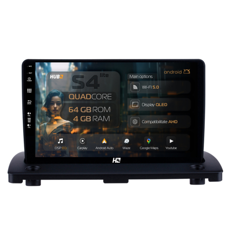 XC90 2002-2014 - Navigatie QLED Android XC90 2002-2014 4GB | Hub64.ro