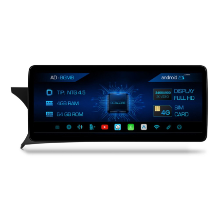 Navigații Mercedes-Benz C-Class W204 2007-2014 - Multimedia Android 13 MB W204 2011-2014 | Hub64.ro