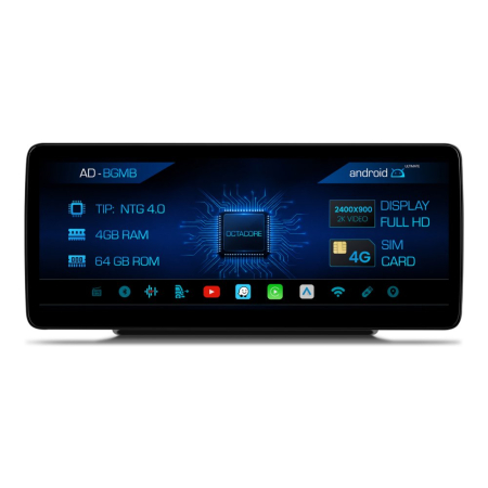 Navigații Mercedes-Benz G-Class W463 2008-2012 - Multimedia Android 13 MB G-Class W461 2008-2011