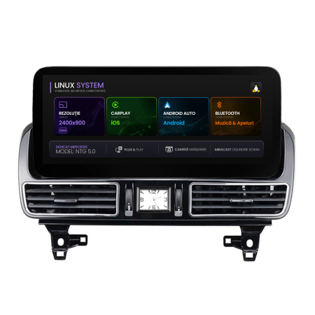 Navigații auto dedicate - Linux CarPlay Mercedes Benz GLE W166 NTG 5.0 | Hub64.ro