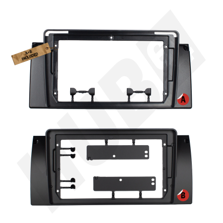 Rame adaptoare BMW - Rama adaptoare BMW E39/E53/E38 pentru Navigatii multimedia Android de 9" Inch | HUB64.ro