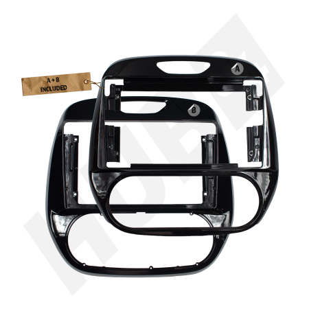 Rame adaptoare Renault - Rama adaptoare Renault Captur (2013-2019) pentru Navigatii multimedia Android de 9" Inch | HUB64.ro