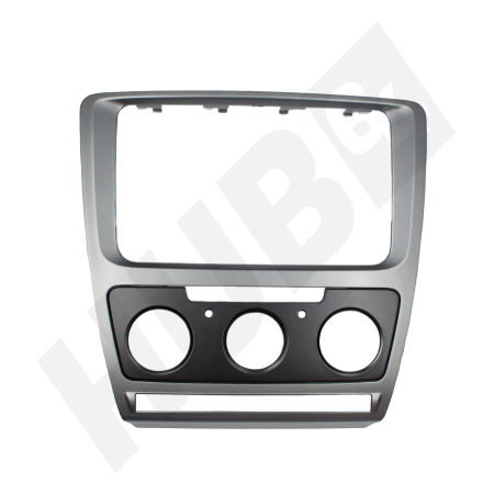 Rame adaptoare auto - Rama Adaptoare Skoda Octavia 2 Facelift - Manual AC | HUB64.ro