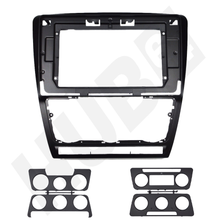 Rame adaptoare Skoda - Rama adaptoare Skoda Octavia (2004-2013) compatibil pentru Navigatii multimedia Android de 10.1" Inch | HUB64.ro
