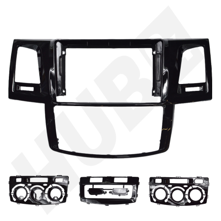 Rame adaptoare Toyota - Rama adaptoare Toyota Hilux (2005-2014) pentru Navigatii multimedia Android de 9" Inch | HUB64.ro
