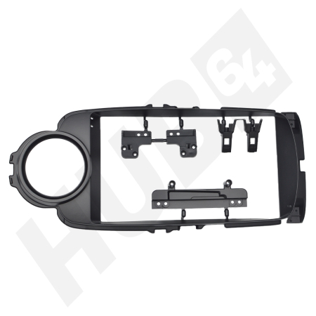 Rame adaptoare Toyota - Rama adaptoare Toyota Yaris (2012-2018) pentru Navigatii multimedia Android de 9" Inch | HUB64.ro