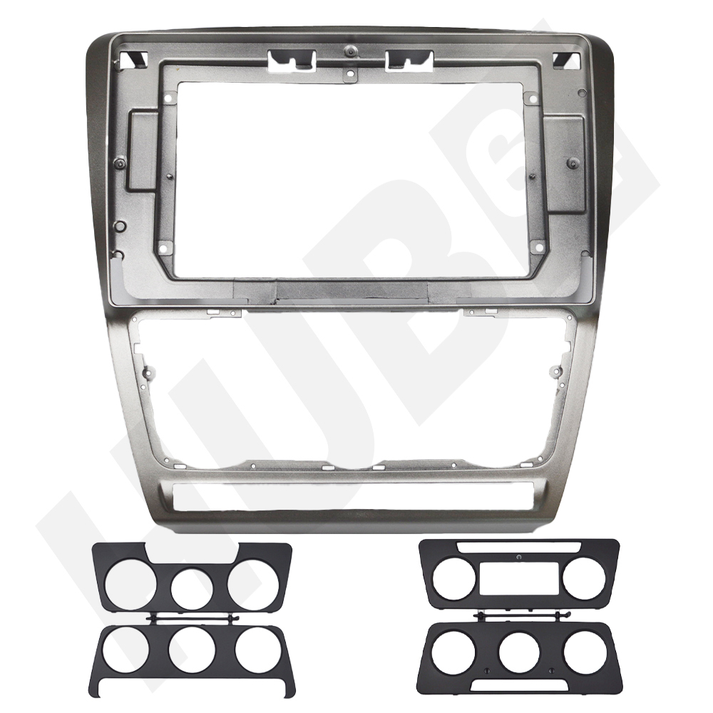Hub64.ro Rama adaptoare Skoda Octavia (2004-2013) compatibil pentru Navigatii multimedia Android de 10.1   Inch - HUB64