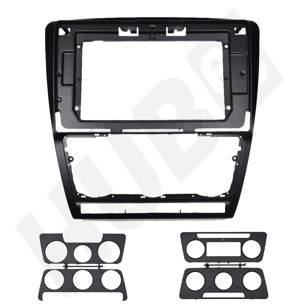 Hub64.ro Rama adaptoare Skoda Octavia (2004-2013) compatibil pentru Navigatii multimedia Android de 10.1   Inch - HUB64