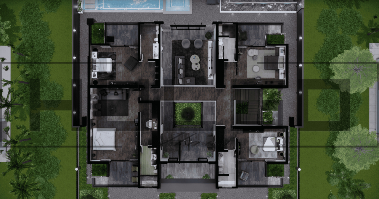 H003 Proiect P+1 21X18 630mp - HULGO Haus | Proiecte de Case Moderne, Exclusiviste și Funcționale, Design Premium pentru Locuințe de Lux și Eficiență Maximă [5]