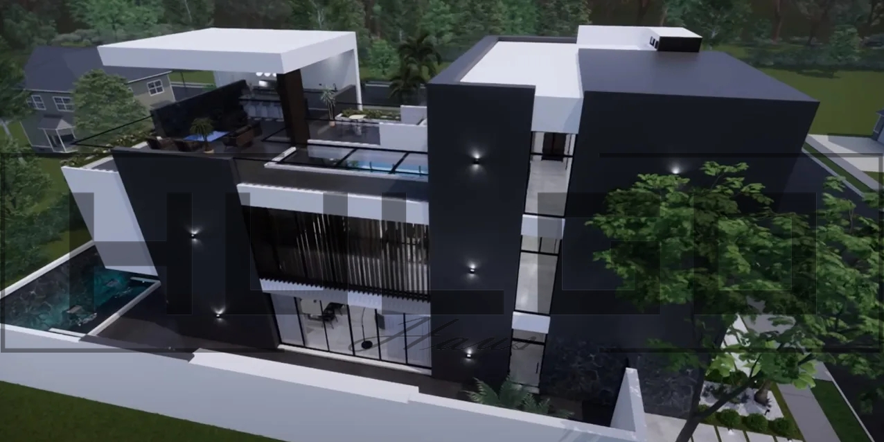 H004 Proiect P+2 11X24 685mp - HULGO Haus | Proiecte de Case Moderne, Exclusiviste și Funcționale, Design Premium pentru Locuințe de Lux și Eficiență Maximă [2]