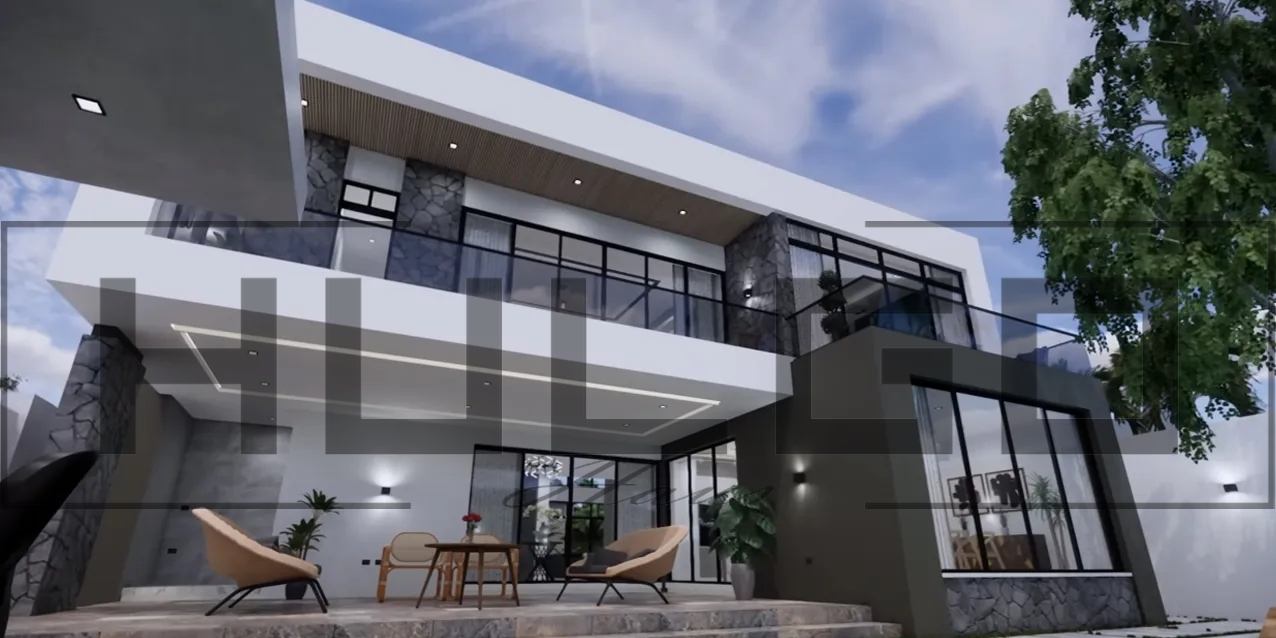 H007 Proiect P+1 15X18 460mp - HULGO Haus | Proiecte de Case Moderne, Exclusiviste și Funcționale, Design Premium pentru Locuințe de Lux și Eficiență Maximă [4]