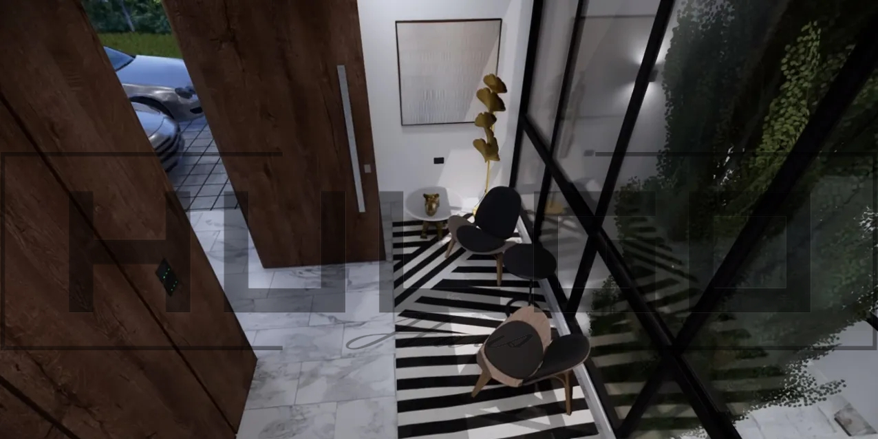 H009 Proiect P+1 17X23 820mp - HULGO Haus | Proiecte de Case Moderne, Exclusiviste și Funcționale, Design Premium pentru Locuințe de Lux și Eficiență Maximă [11]