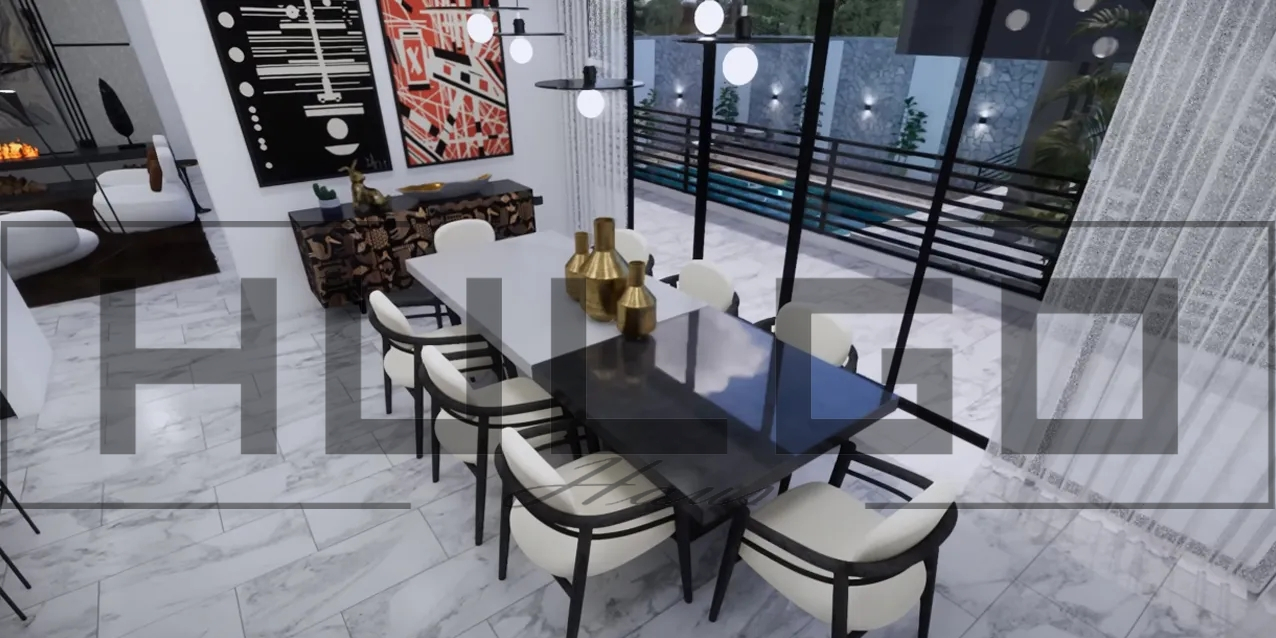 H009 Proiect P+1 17X23 820mp - HULGO Haus | Proiecte de Case Moderne, Exclusiviste și Funcționale, Design Premium pentru Locuințe de Lux și Eficiență Maximă [16]