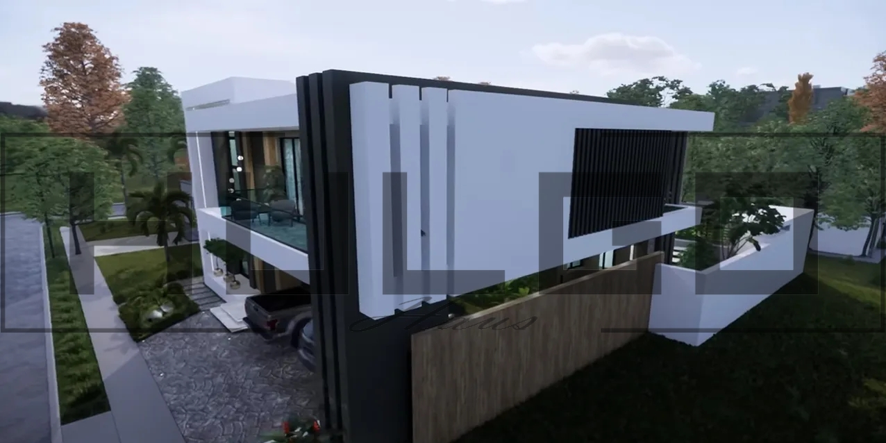 H016 Proiect P+1 15X16 420mp - HULGO Haus | Proiecte de Case Moderne, Exclusiviste și Funcționale, Design Premium pentru Locuințe de Lux și Eficiență Maximă [3]