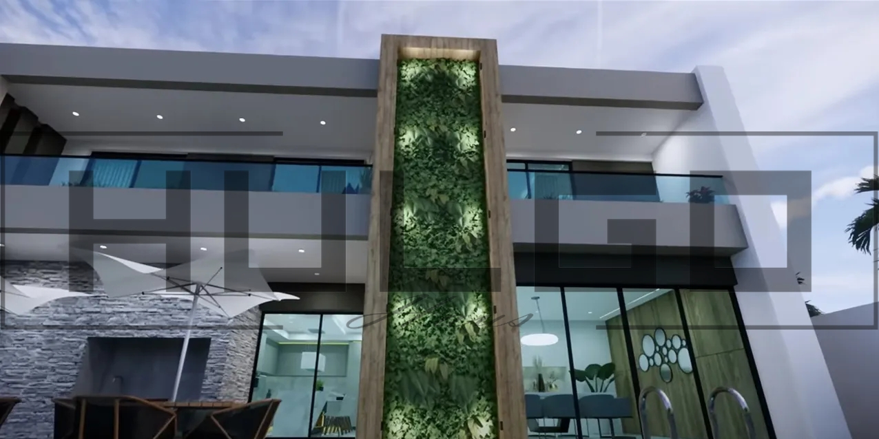 H016 Proiect P+1 15X16 420mp - HULGO Haus | Proiecte de Case Moderne, Exclusiviste și Funcționale, Design Premium pentru Locuințe de Lux și Eficiență Maximă [2]