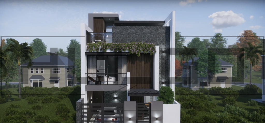 H019 Proiect P+2 7x16 245mp - HULGO Haus | Proiecte de Case Moderne, Exclusiviste și Funcționale, Design Premium pentru Locuințe de Lux și Eficiență Maximă [1]