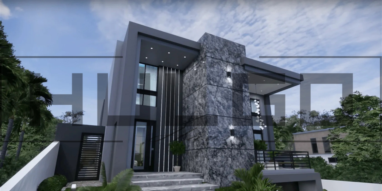 H021 Proiect D+P+1 11X20 530mp - HULGO Haus | Proiecte de Case Moderne, Exclusiviste și Funcționale, Design Premium pentru Locuințe de Lux și Eficiență Maximă [3]