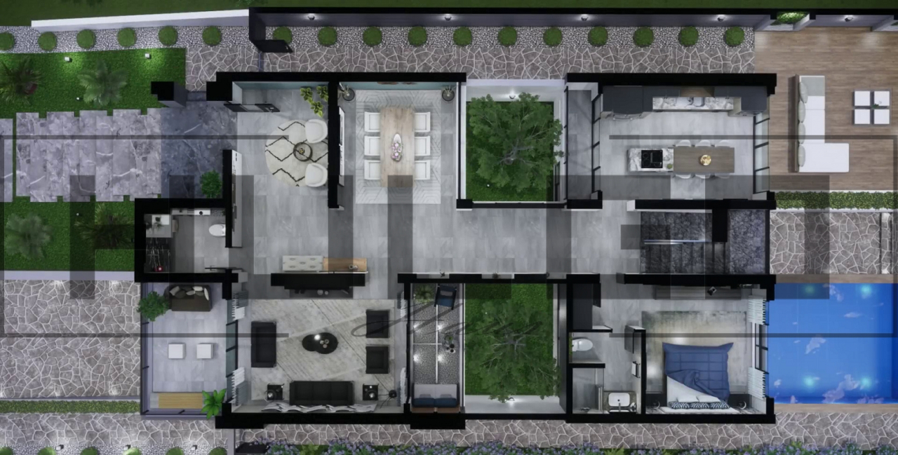 H021 Proiect D+P+1 11X20 530mp - HULGO Haus | Proiecte de Case Moderne, Exclusiviste și Funcționale, Design Premium pentru Locuințe de Lux și Eficiență Maximă [5]